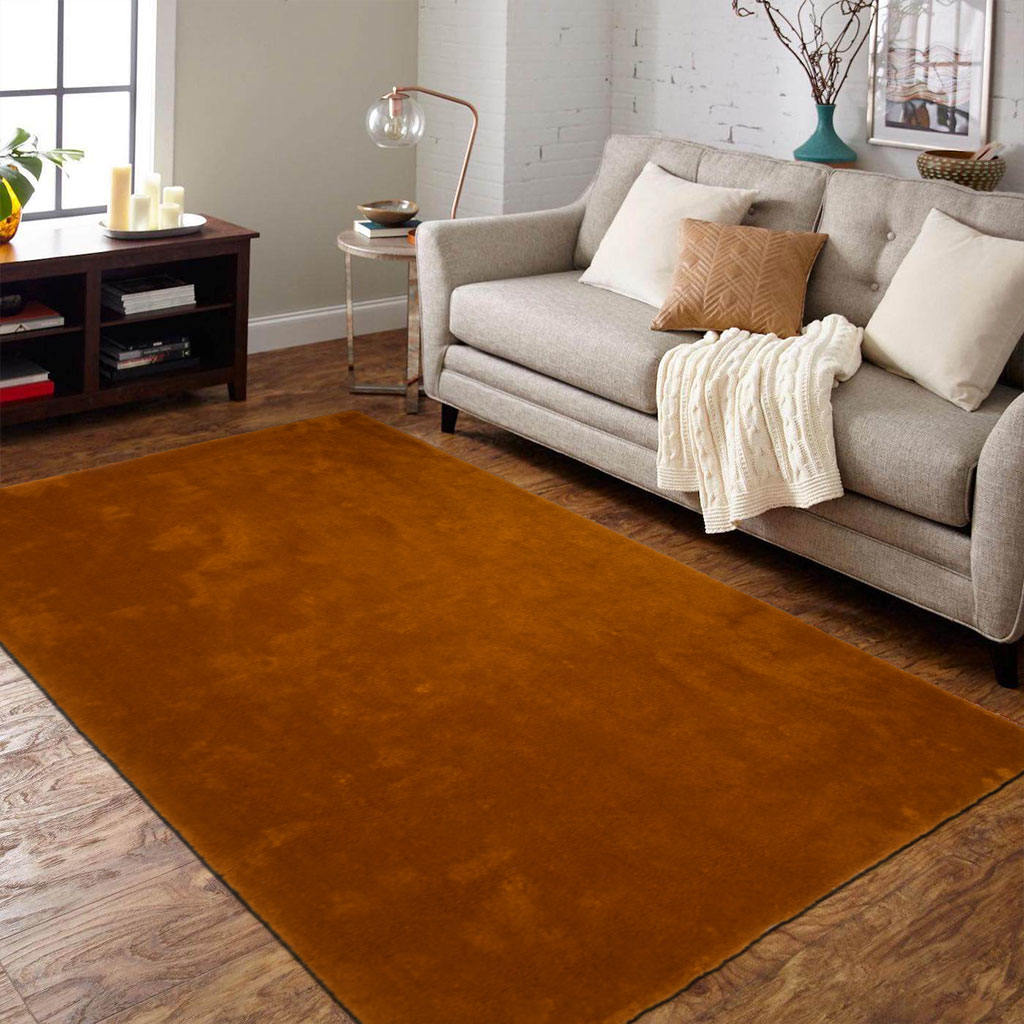 Glossy Yarn Imitation Tufted Carpet