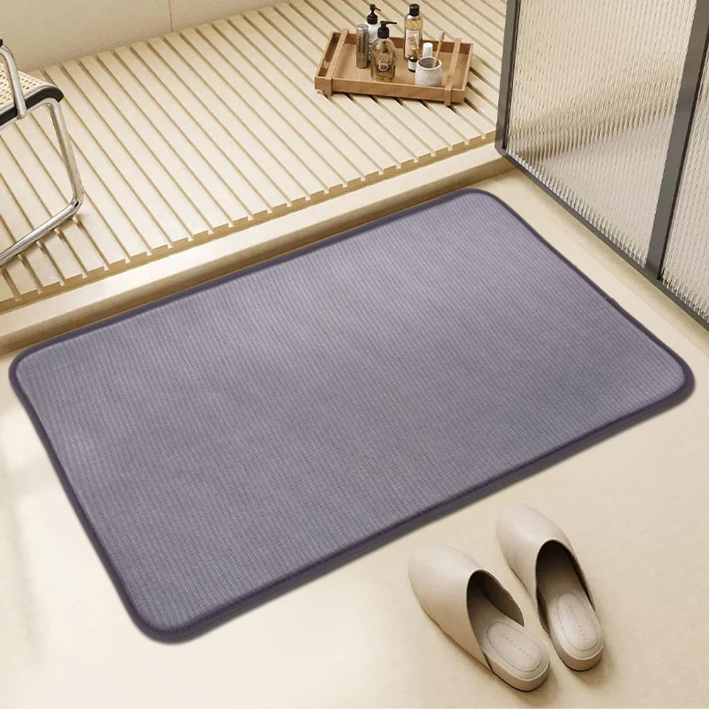 Cool Yarn Solid Bath Mat