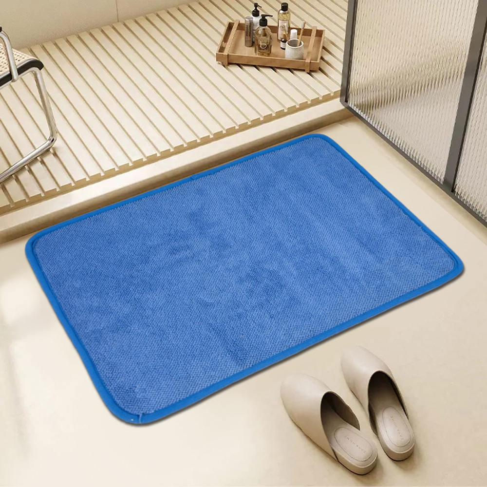 Chenille Solid Bath Mat