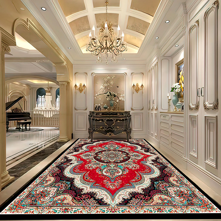 Imitation Mink Velvet Printed Carpet