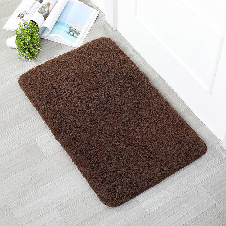 Beauty Velvet Solid Bath Mat