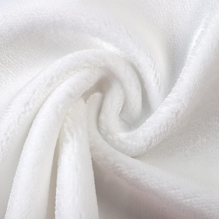 PFP White Imitation Silk Fabric